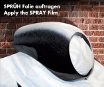 Краска черная антрацит металик (плёнка-спрей) SPRAY FILM FOLIATEC лучше чем plasti dip! 2067