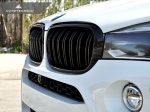 Решетка радиатора BMW F15 X15; F16 X6 черная, глянец Autotecknic BM-0174-DS-GB