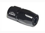 - 10 AN (10AN AN10) фитинг прямой 20 серия Cutter Style, BLACKROCK LAB ЧЁРНЫЙ, A10-001-2BK