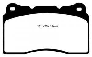 Колодки тормозные DP41210R EBC Yellowstuff  ― MaxiSport Tuning
