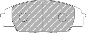 FERODO FCP1444R DS3000 Колодки перед для HONDA CIVIC Type-R / S2000