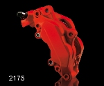 Краска для суппортов FOLIATEC красная МАТОВАЯ Racing Rosso Red (2175)