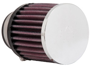 Фильтр нулевого сопротивления универсальный K&N RC-0890   Chrome Filter