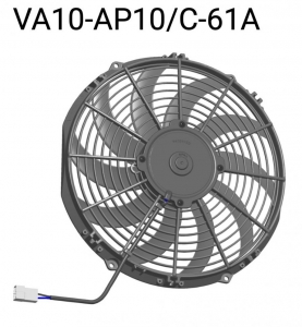 Вентилятор втягивающий (за радиатором) 12" (305mm) 1540 м3/ч SPAL VA10-AP10/C-61A ― MaxiSport Tuning