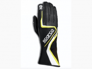 Перчатки для картинга SPARCO RECORD, черный/желтый, размер 10, 00255510NRGF ― MaxiSport Tuning
