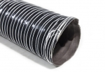 Воздуховод силиконовый, диаметр 51mm, до +255°С, цена за 1м, Thermal Division TDAD151B черный