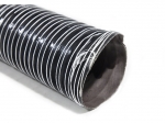 Воздуховод силиконовый, диаметр 63mm, до +255°С, цена за 1м, Thermal Division TDAD163B черный