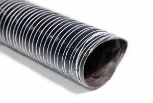 Воздуховод силиконовый, диаметр 89mm, до +255°С, цена за 1м, Thermal Division TDAD189B черный ― MaxiSport Tuning