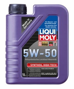 Масло моторное Liqui Moly Synthoil High Tech 5W-50 1L ― MaxiSport Tuning