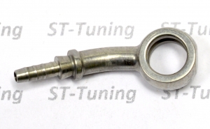 Фитинг banjo d10 mm, 20°, влево D-03 сталь, под опрессовку S5093L-03P, Goodridge