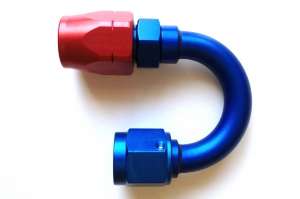 Фитинг AN-06, 180°, 200 серия, алюминий, Goodridge 236-18006