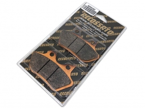 Колодки тормозные AGPA215ST Accossato Sintered Metallic, HARLEY DAVIDSON ― MaxiSport Tuning