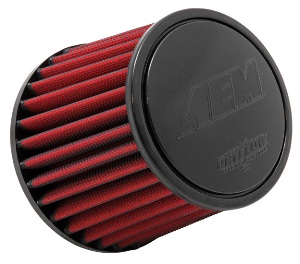 Воздушный фильтр нулевого сопротивления AEM 21-200DK универсальный D=57mm L=127 мм