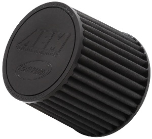 Воздушный фильтр нулевого сопротивления AEM 21-201BF универсальный D=64mm L=127 мм