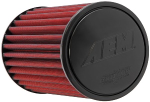 Воздушный фильтр нулевого сопротивления AEM 21-2028DK универсальный D=70mm L=203 мм
