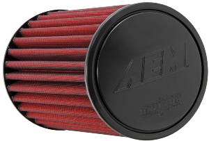 Воздушный фильтр нулевого сопротивления AEM 21-2049DK универсальный D=89mm L=235 мм