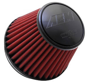 Воздушный фильтр нулевого сопротивления AEM 21-209EDK универсальный D=152mm L=127 мм
