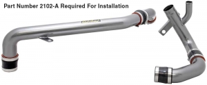 Система впуска AEM 2102-B INTERCOOLER; CHARGE PIPE KIT; MITSUBISHI EVOLUTION X, 2.0L 10-12