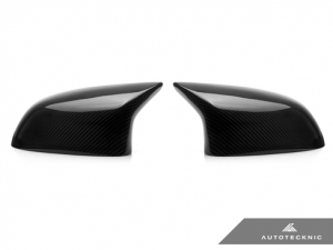 Накладки на зеркала BMW F25 X3, F26 X4, F15 X5, F16 X6, M-Look карбон Autotecknic BM-0144 ― MaxiSport Tuning