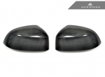 Накладки на зеркала BMW F25 X3, F26 X4, F15 X5, F16 X6, карбон Autotecknic BM-0146