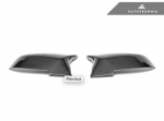 Накладки на зеркала BMW F30, F32, F20, F22, F23, F33, F36 M-Style карбон Autotecknic BM-0153