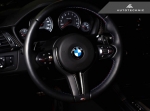 Накладка на руль BMW M2, M3, M4, M5, M6, X5M, X6M, M-Serie карбон Autotecknic BM-0183