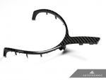 Накладка на руль BMW F20, F22, F30, F31, F32, F33, F36 ТОЛЬКО С M-SPORT, карбон Autotecknic BM-0199