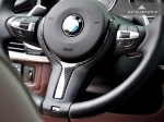 Накладка на руль BMW F20, F22, F30, F31, F32, F33, F36 ТОЛЬКО С M-SPORT, карбон Autotecknic BM-0199