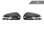 Накладки на зеркала W205, W213, W222, GLC Carbon, карбон Autotecknic MB-0305