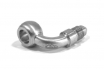 Адаптер banjo M10 mm - AN03, 90° нерж сталь, BLACKROCK LAB, 776-03-D1090SS
