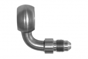 Адаптер banjo M12 mm - AN03, 90° нерж сталь, BLACKROCK LAB, 776-03-D1290SS ― MaxiSport Tuning