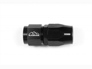 - 6 AN (6AN AN6) фитинг прямой, 20 серия Cutter Style, BLACKROCK LAB ЧЁРНЫЙ, A06-001-2BK ― MaxiSport Tuning