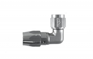 - 6 AN (6AN AN6) фитинг 90°, кованый, BLACKROCK LAB A06-090-6Ti ― MaxiSport Tuning