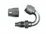 - 6 AN (6AN AN6) фитинг 150°, 20 серия Cutter Style, BLACKROCK LAB A06-150-2Ti