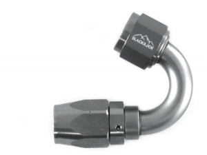- 8 AN (8AN AN8) фитинг 150°, 20 серия Cutter Style, BLACKROCK LAB A08-150-2Ti ― MaxiSport Tuning