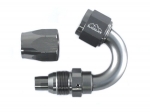 - 8 AN (8AN AN8) фитинг 150°, 20 серия Cutter Style, BLACKROCK LAB A08-150-2Ti