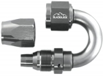 - 8 AN (8AN AN8) фитинг 180°, 20 серия Cutter Style, BLACKROCK LAB A08-180-2Ti