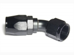 - 10 AN (10AN AN10) фитинг 45°, 20 серия Cutter Style, BLACKROCK LAB ЧЁРНЫЙ, A10-045-2BK