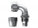 - 16 AN (16AN AN16) фитинг 90°, 20 серия Cutter Style, BLACKROCK LAB A16-090-2Ti