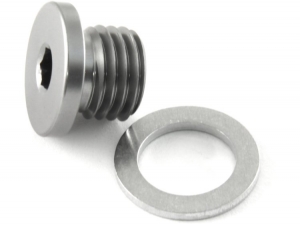 Заглушка (папа) M12 x 1.5 mm, алюминий, BLACKROCK LAB, AM814-M1215 ― MaxiSport Tuning