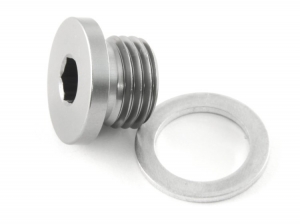 Заглушка (папа) M14 x 1.5 mm, алюминий, BLACKROCK LAB, AM814-M1415 ― MaxiSport Tuning