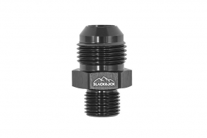 Адаптер П AN06 - П M10 x 1,0 mm, алюминий, BLACKROCK LAB, AM816-06M1010BK ― MaxiSport Tuning
