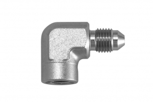 Адаптер П AN03 - М NPT1/8X27, 90°, алюминий, BLACKROCK LAB, AN379-0318NPT ― MaxiSport Tuning