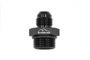 Адаптер П AN06 - П ORB AN08, алюминий, BLACKROCK LAB, AN920-06ORB08BK ― MaxiSport Tuning