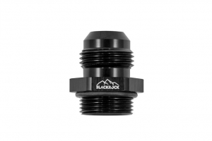 Адаптер П AN10 - П M22 x 1,5 mm под масло куллер Setrab, алюминий, BLACKROCK LAB, AN920-M22AN10BK ― MaxiSport Tuning