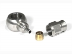 Фитинг banjo d10 mm, короткий D-03, нерж. сталь B03-D10S, BLACKROCK LAB