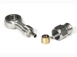 Фитинг banjo d10 mm, длинный D-03, нерж. сталь B03-D10T, BLACKROCK LAB