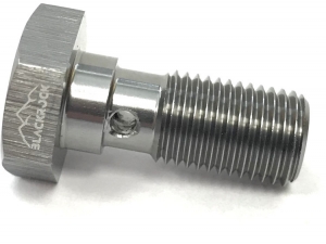Болт (штуцер) для banjo 3/8X20 L=23mm, алюминий, BLACKROCK LAB, BB1-3820 ― MaxiSport Tuning