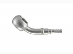 Фитинг banjo d10 mm, 45° D-03 нерж сталь, под опресовку BC03-4D10, BLACKROCK LAB
