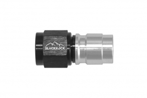- 6 AN (6AN AN6) фитинг прямой, под опрессовку, под PTFE шланг, BLACKROCK LAB ЧЁРНЫЙ, C06-001-8BK ― MaxiSport Tuning